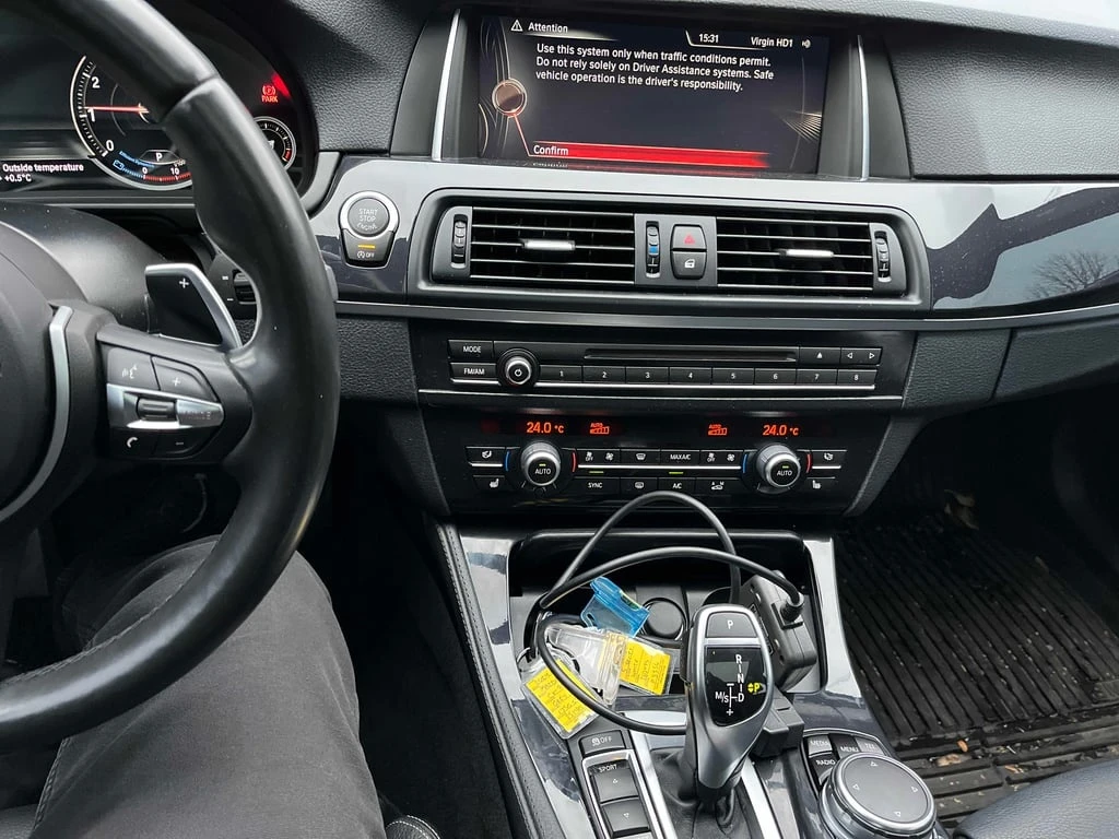 BMW 535 * CARFAX * БЕЗ ПЪРВОНАЧАЛНА ВНОСКА - изображение 9