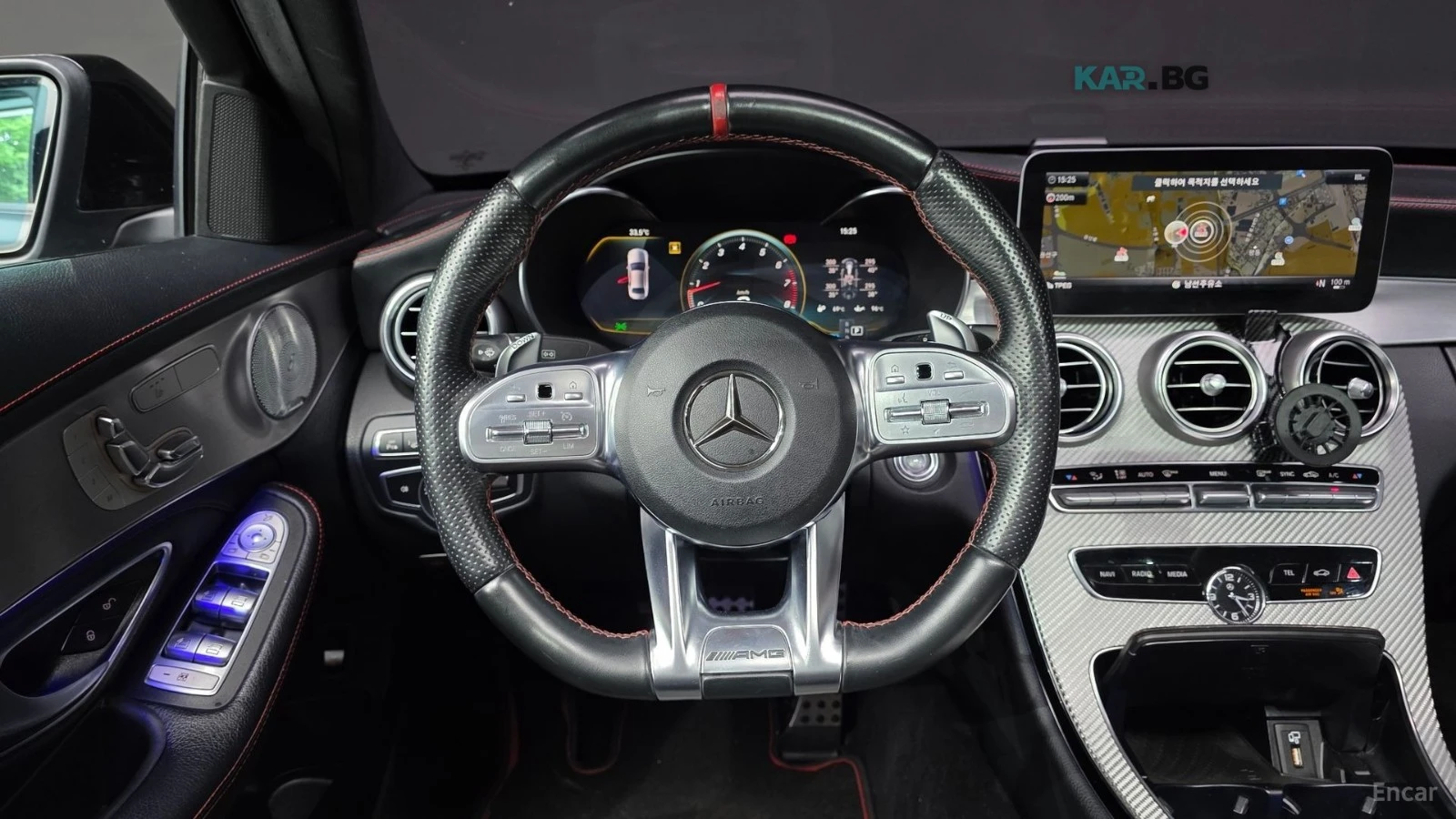 Mercedes-Benz C 43 AMG 4MATIC / DIGITAL / BURMESTER / ПАНОРАМА, снимка 10 - Автомобили и джипове - 54820988