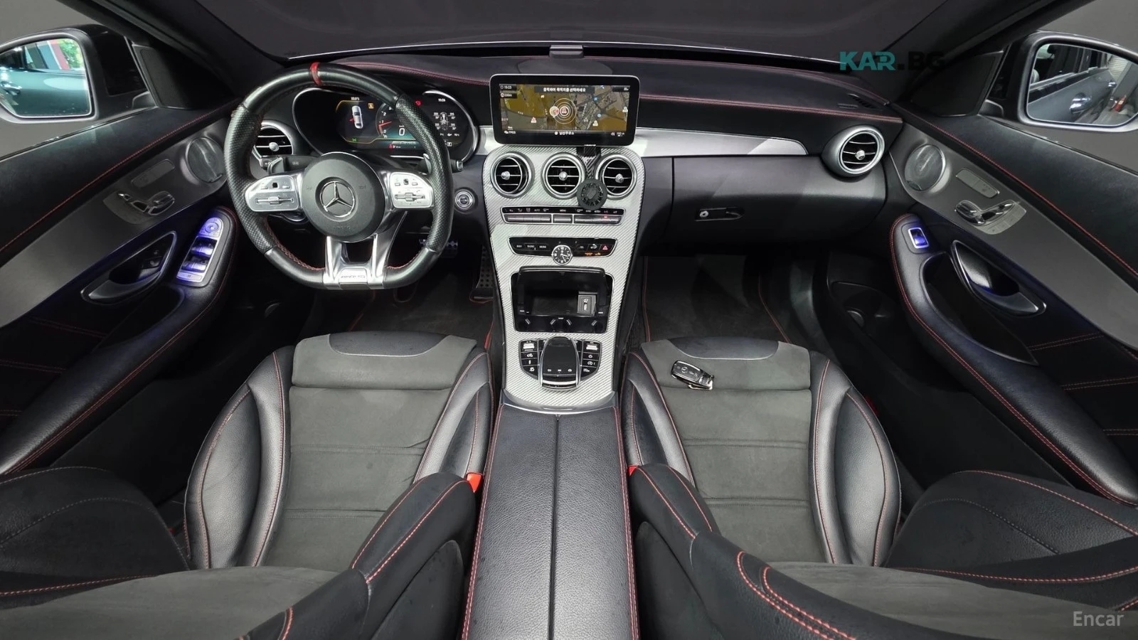 Mercedes-Benz C 43 AMG 4MATIC / DIGITAL / BURMESTER / ПАНОРАМА, снимка 9 - Автомобили и джипове - 54820988
