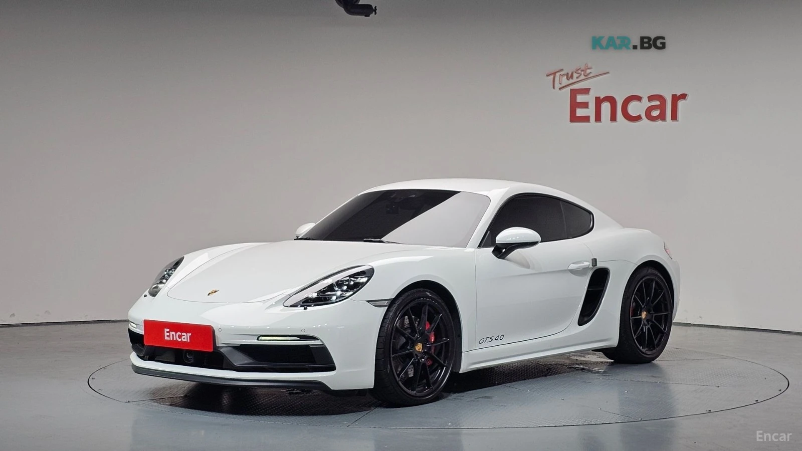 Porsche Cayman 718 4.0 GTS* КОЖА* ПОДГРЕВ* ОБДУХВ* BOSE* 
