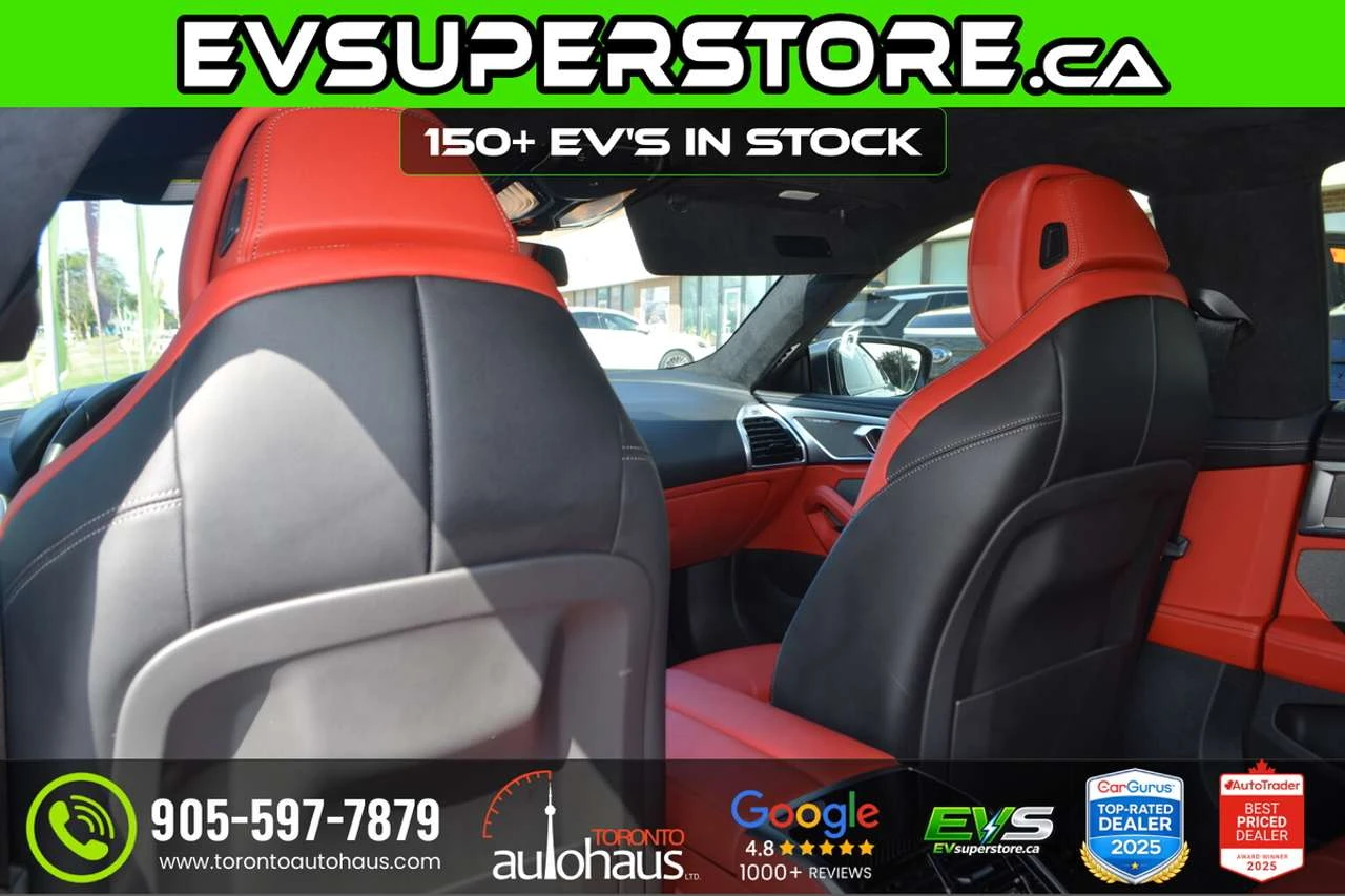 BMW 850 CARBON ROOF I No Accidents I Red Interior | Mobile.bg � ����������� 16