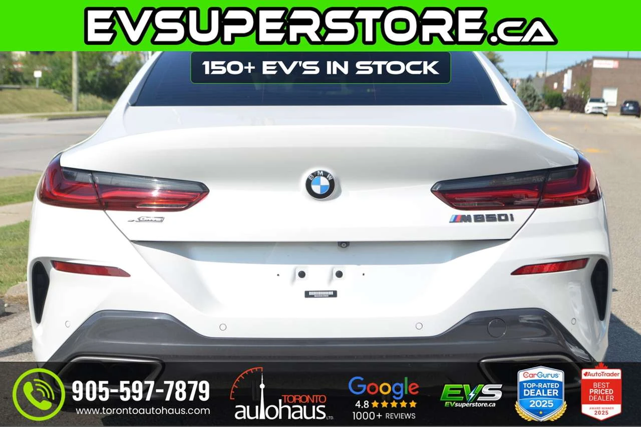 BMW 850 CARBON ROOF I No Accidents I Red Interior | Mobile.bg � ����������� 8