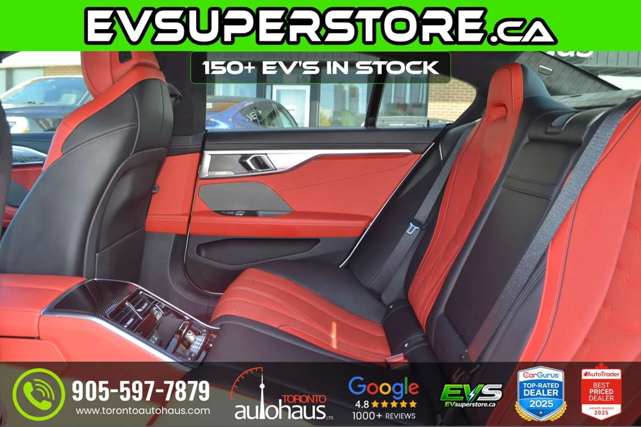 BMW 850 CARBON ROOF I No Accidents I Red Interior | Mobile.bg � ����������� 17