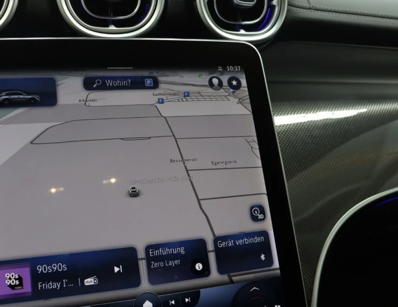 Mercedes-Benz GLC 220  AMG line - PANO- HEAD UP* KEYLESS* EXCLUSIVE, снимка 9 - Автомобили и джипове - 52530485