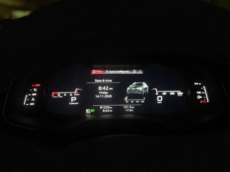 Audi Q8 Black Optic/B&O/S-Line/Technik, снимка 14 - Автомобили и джипове - 52417542