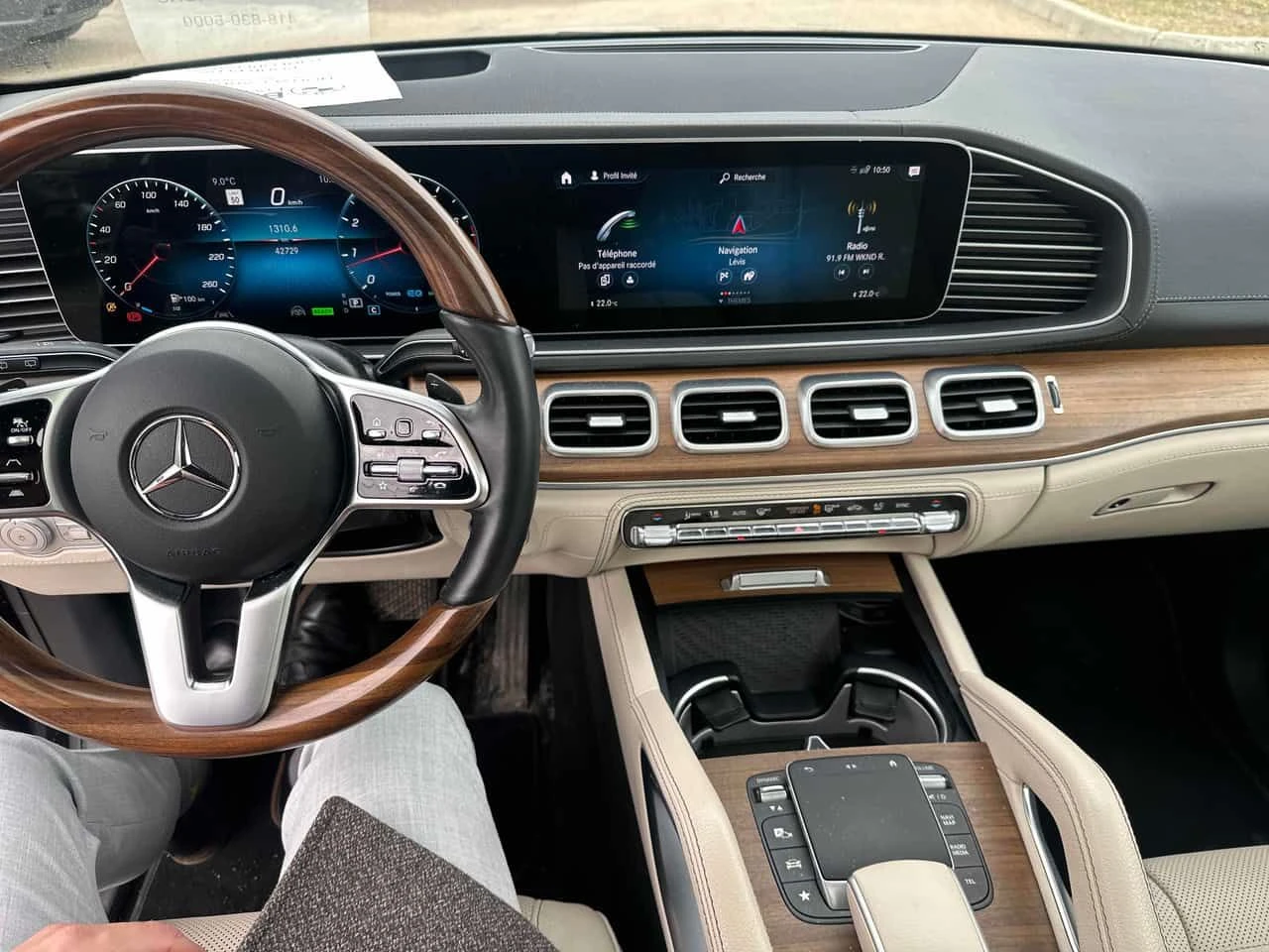 Mercedes-Benz GLE 450 | AMG-LIN| DISTR| 360| BURMEST| ОБДУХ| ПОДРЕВ| HUD, снимка 9 - Автомобили и джипове - 54479931
