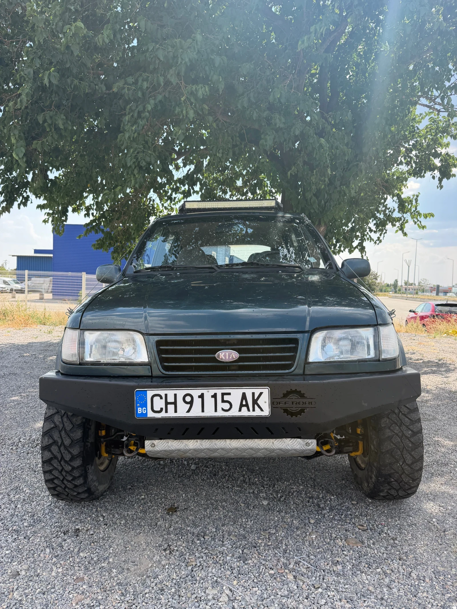 Kia Sportage 2.2d офроуд пакет лебедка обслужена топ