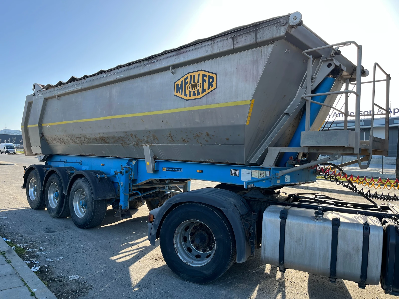 Полуремарке Meiller MHKS 41 3 S, снимка 5 - Ремаркета - 53875174