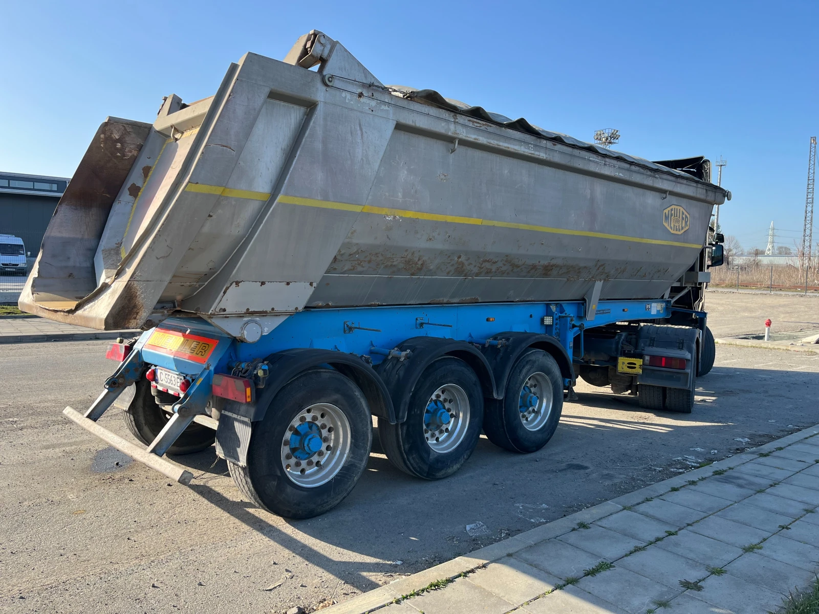 Полуремарке Meiller MHKS 41 3 S, снимка 4 - Ремаркета - 53875174