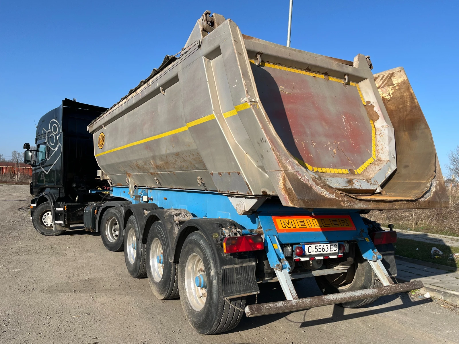 Полуремарке Meiller MHKS 41 3 S, снимка 3 - Ремаркета - 53875174