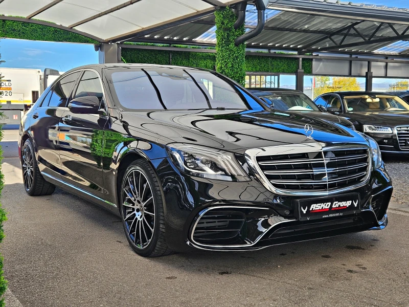 Mercedes-Benz S 350 L/AMG/4M/TVx3/DISTR/PANO/ВАКУУМ/ОБДУХ/AMBI/HUD/LIZ, снимка 3 - Автомобили и джипове - 52237973