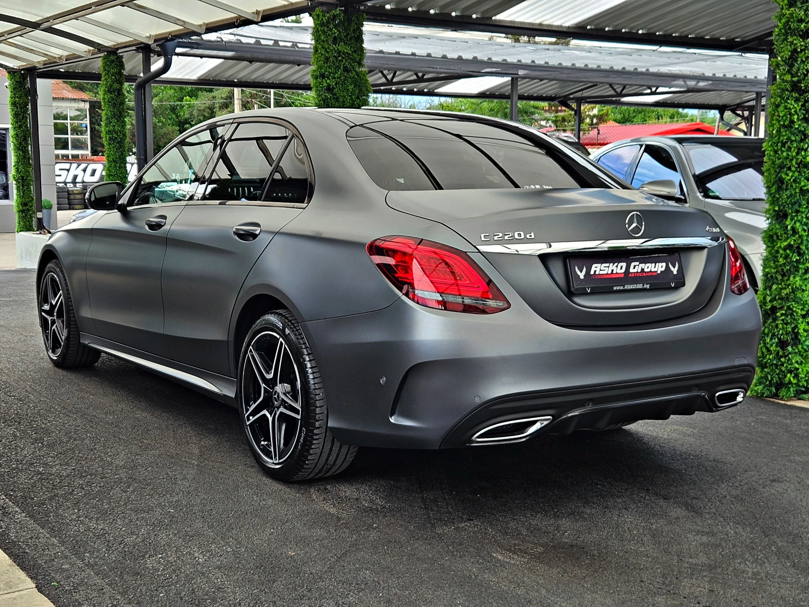Mercedes-Benz C 220 AMG/4MAT/STELTH MATT/DIGITAL/PANO/CAMERA/ПОДГР/LIZ, снимка 7 - Автомобили и джипове - 55121884