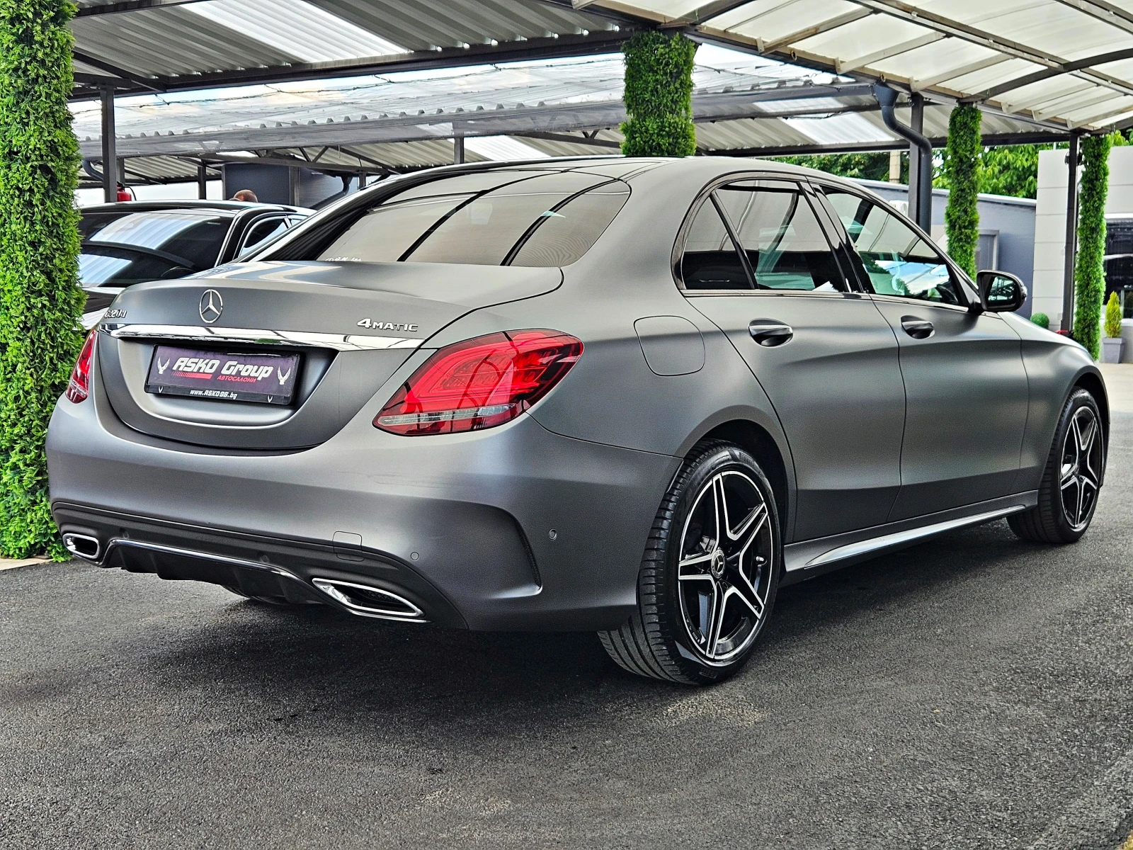 Mercedes-Benz C 220 AMG/4MAT/STELTH MATT/DIGITAL/PANO/CAMERA/ПОДГР/LIZ, снимка 5 - Автомобили и джипове - 55121884