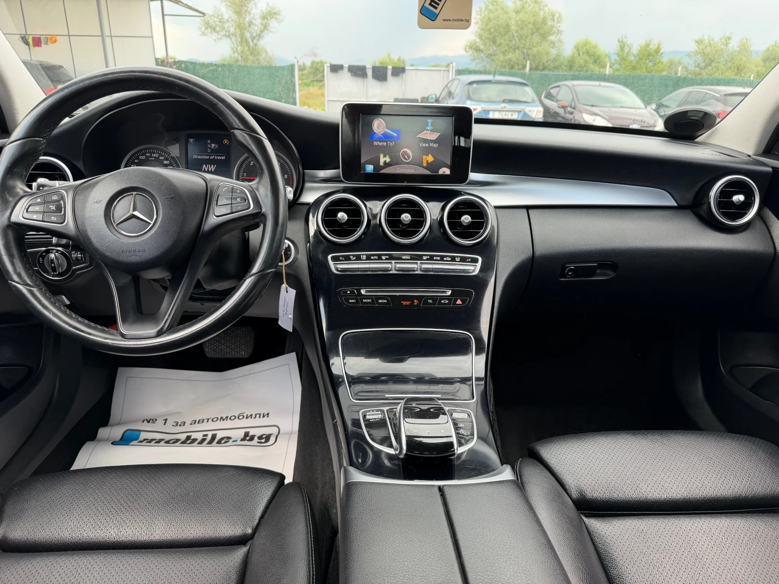 Mercedes-Benz C 220 2.2d/170hp/AMG-Line/ SERVICE BOOK/, снимка 8 - Автомобили и джипове - 55191280