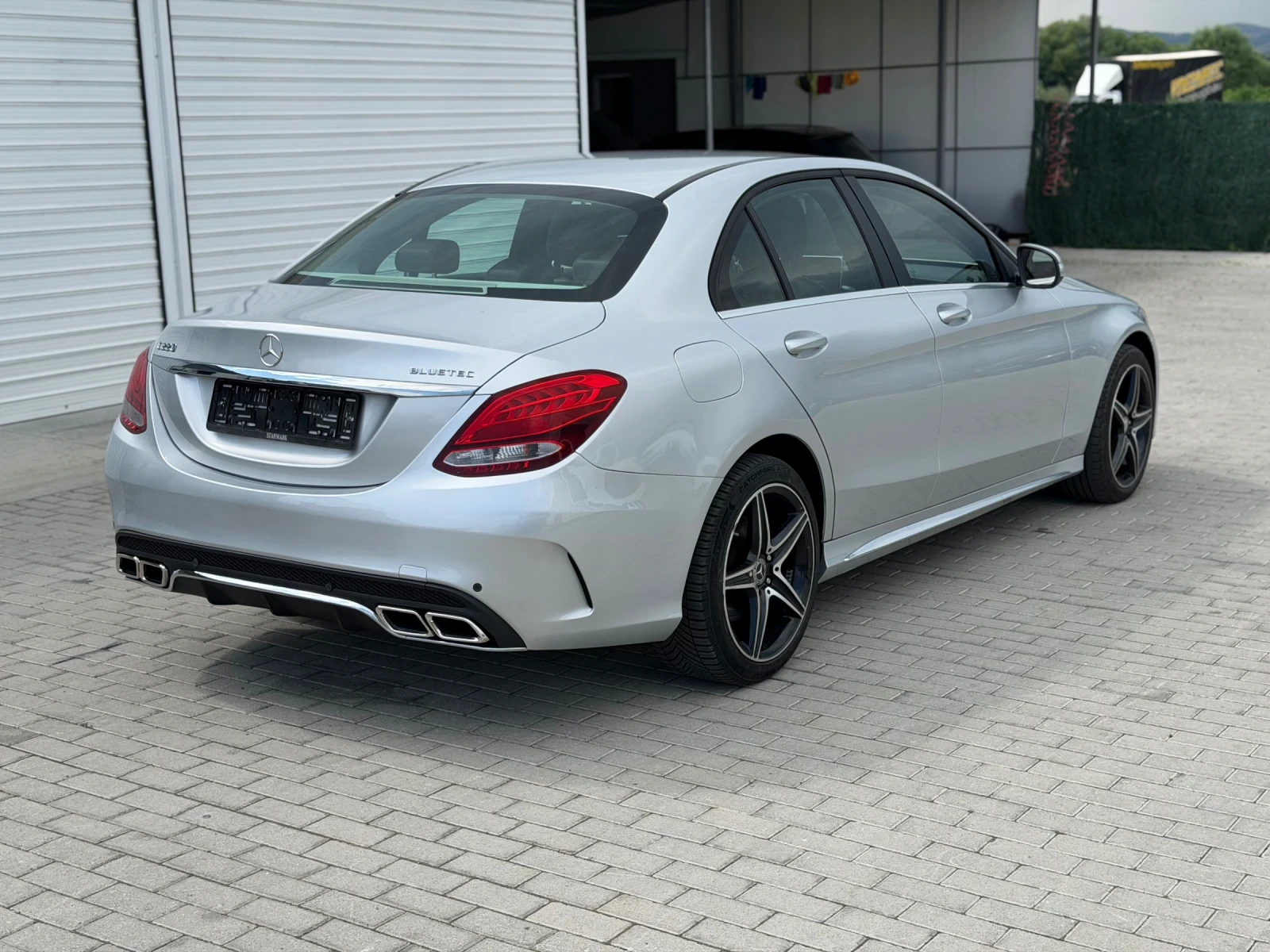Mercedes-Benz C 220 2.2d/170hp/AMG-Line/ SERVICE BOOK/, снимка 4 - Автомобили и джипове - 55191280