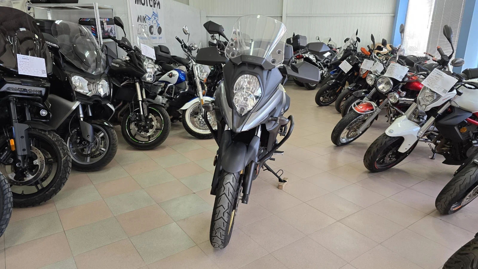 Suzuki V-strom 650 X-Trail Като Нов ! Лизинг !, снимка 2 - Мотоциклети и мототехника - 56117222