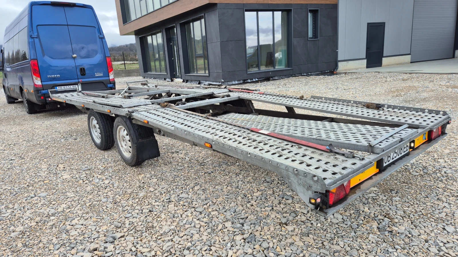 За автомобил Други Етажерка Beschantrailers, снимка 4 - Ремаркета - 54035695