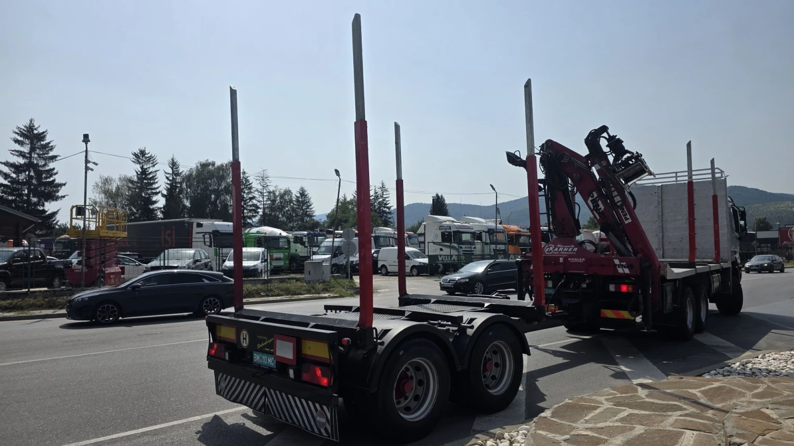 За камион Други SCHWARZMULLER За превоз на трупи\дървесина, снимка 6 - Ремаркета - 55852945