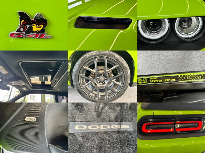 Dodge Challenger 6.4 HEMI * ScatPack SRT392* Лизинг, снимка 16 - Автомобили и джипове - 52607310