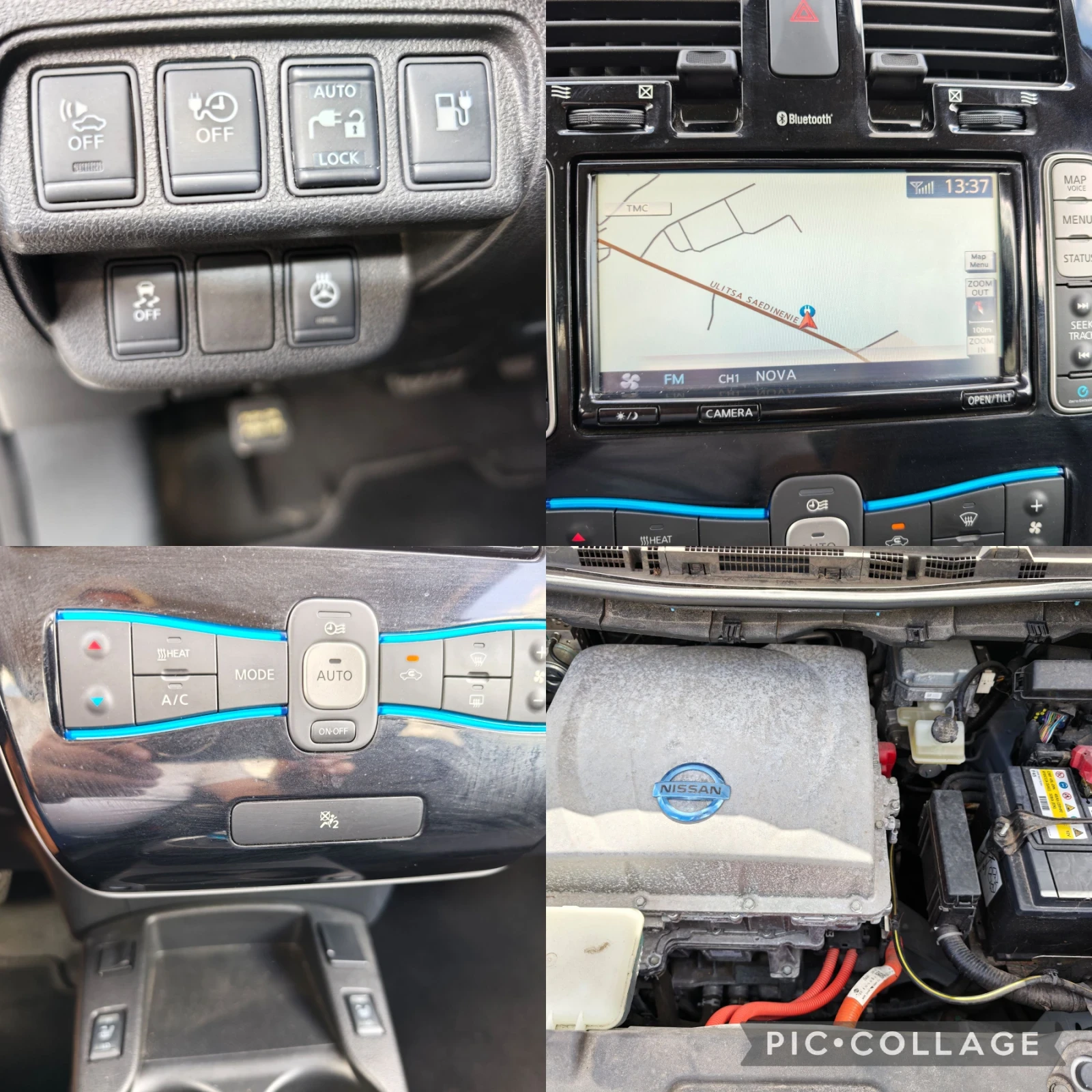 Nissan Leaf  92%SOH* 360cam* BOSE* TEKNA, снимка 8 - Автомобили и джипове - 56181798