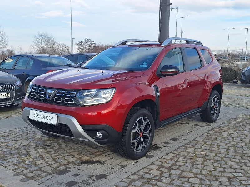 Dacia Duster Blue dCi 115 к.с. FAP 4x2 КАПАРИРАН, снимка 1 - Автомобили и джипове - 49206154