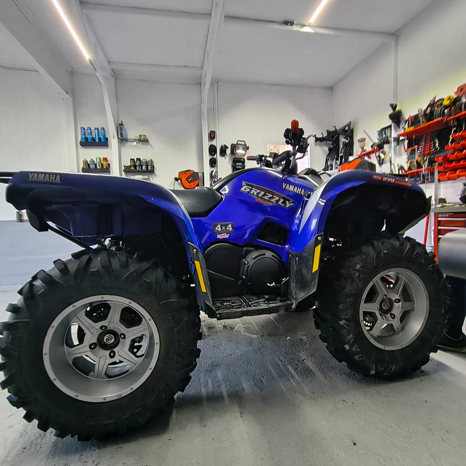Yamaha Grizzly, снимка 7 - Мотоциклети и мототехника - 55377798