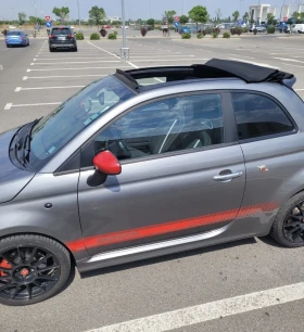 Abarth 595 Cabrio 180hp AKRAPOVIC 1.4T, Apple car play + + +  | Mobile.bg    6