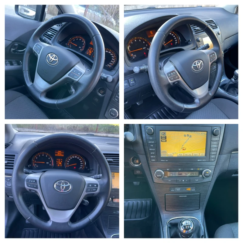 Toyota Avensis 1.8 Бензин, 147Hp, Keyless, Панорама, Камера, Нави, снимка 14 - Автомобили и джипове - 49563395