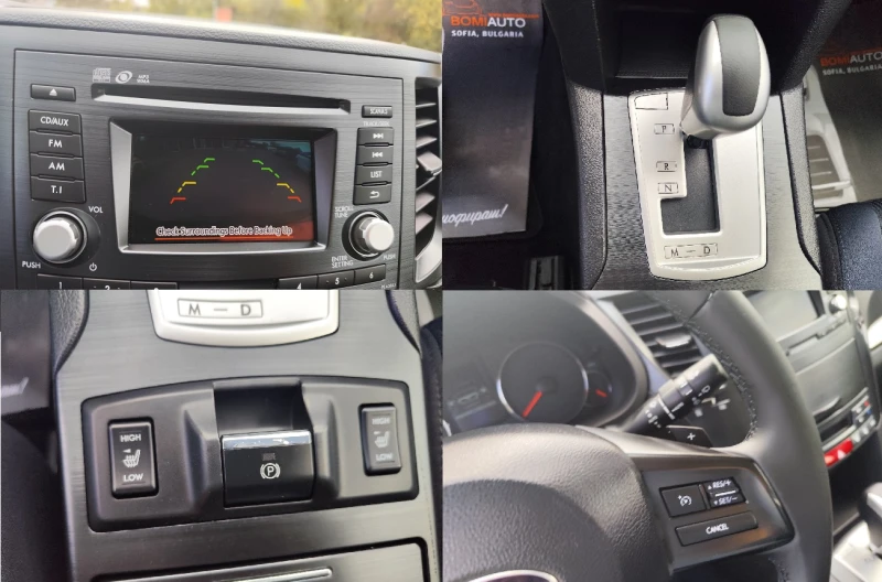 Subaru Outback 2.0D 4x4 АВТОМАТИК* ПОДГРЕВ* EURO5B, снимка 9 - Автомобили и джипове - 52195506