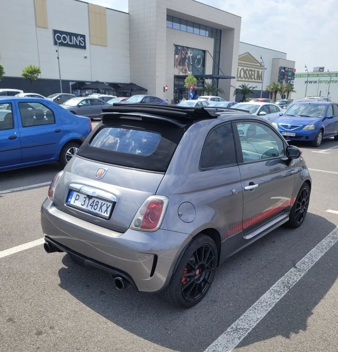 Abarth 595 Cabrio 180hp AKRAPOVIC 1.4T, Apple car play + + +  - изображение 3