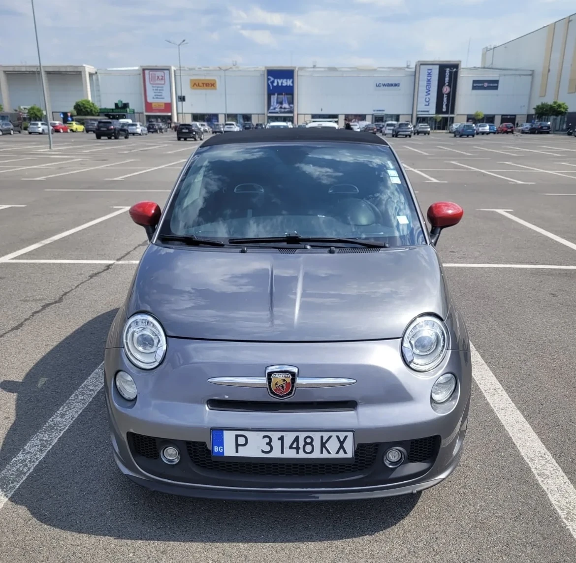 Abarth 595 Cabrio 180hp AKRAPOVIC 1.4T, Apple car play + + +  - изображение 9