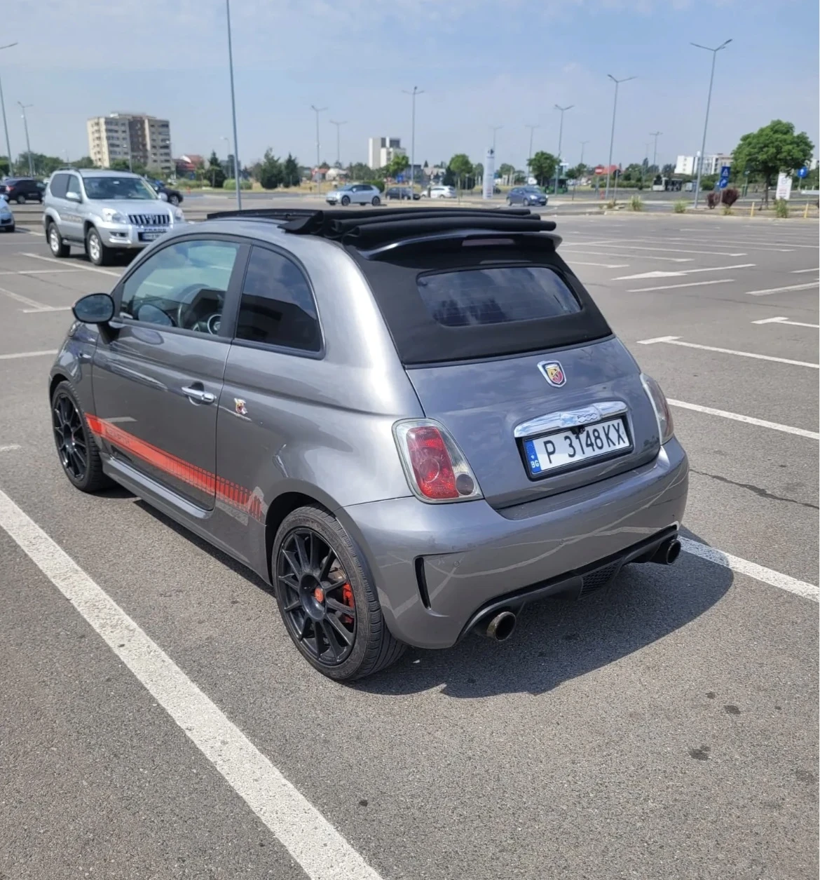 Abarth 595 Cabrio 180hp AKRAPOVIC 1.4T, Apple car play + + +  - изображение 5