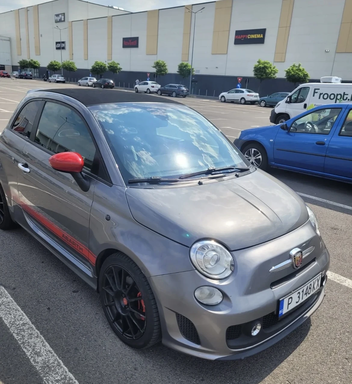 Abarth 595 Cabrio 180hp AKRAPOVIC 1.4T, Apple car play + + +  - изображение 8
