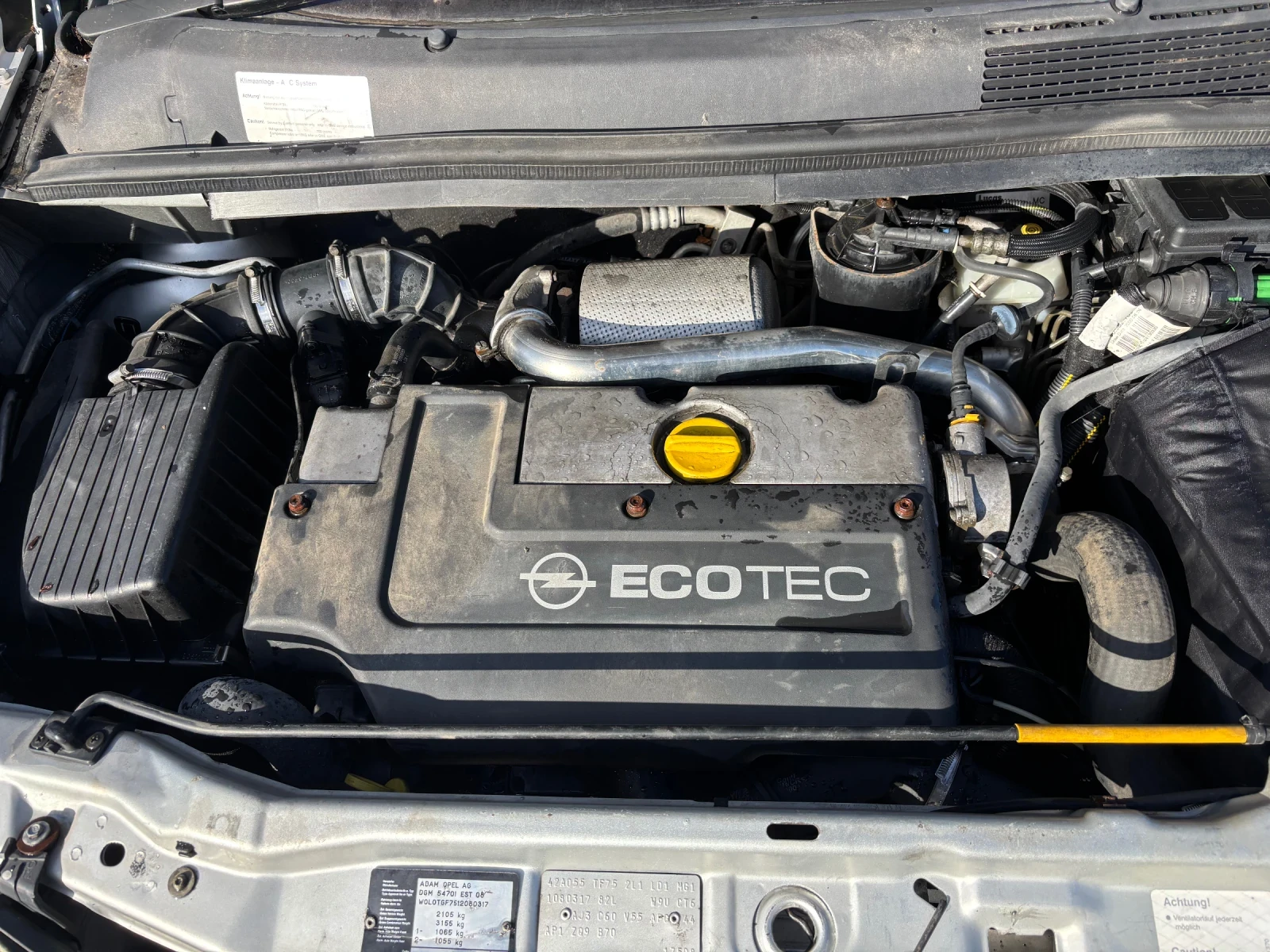 Opel Zafira 2.0DTH 1.6 1.8 НА ЧАСТИ , снимка 12 - Автомобили и джипове - 53896043