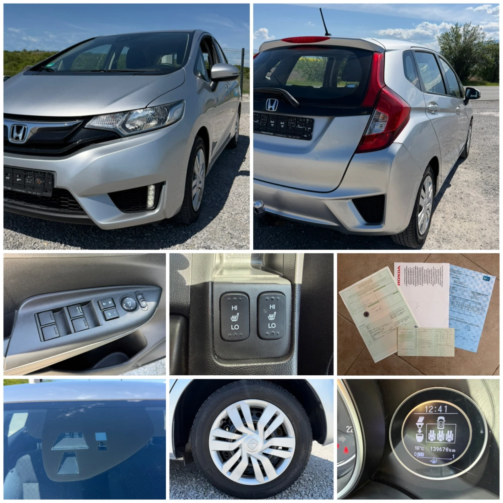 Honda Jazz 1.3i-VTEC TREND EURO 6 TUV COC , снимка 10 - Автомобили и джипове - 54449099
