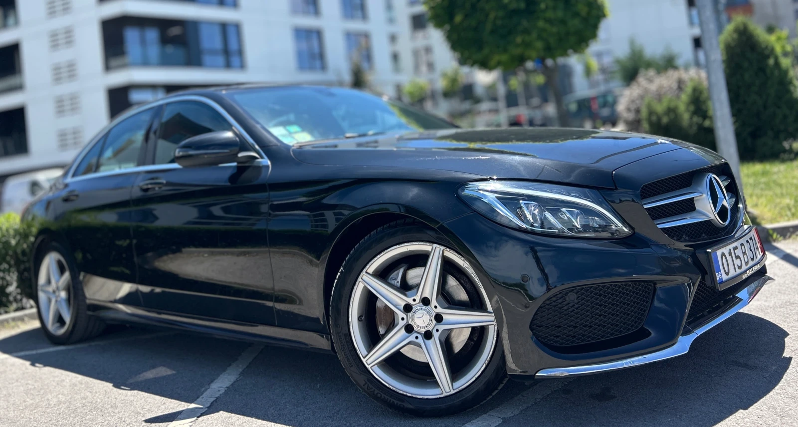 Mercedes-Benz C 220 220d* Amg Line* Full Led, снимка 3 - Автомобили и джипове - 54736679