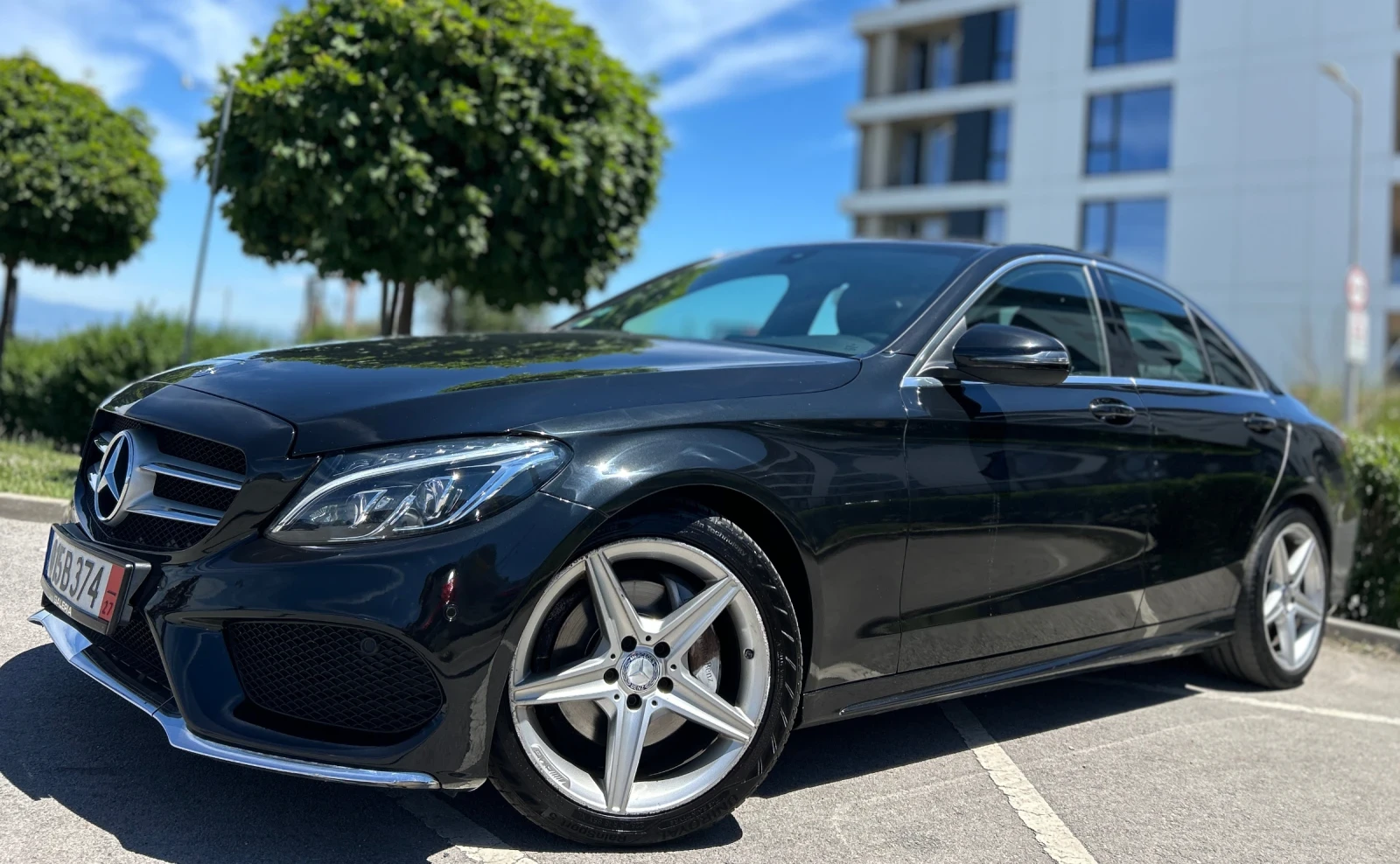 Mercedes-Benz C 220 220d* Amg Line* Full Led, снимка 7 - Автомобили и джипове - 54736679