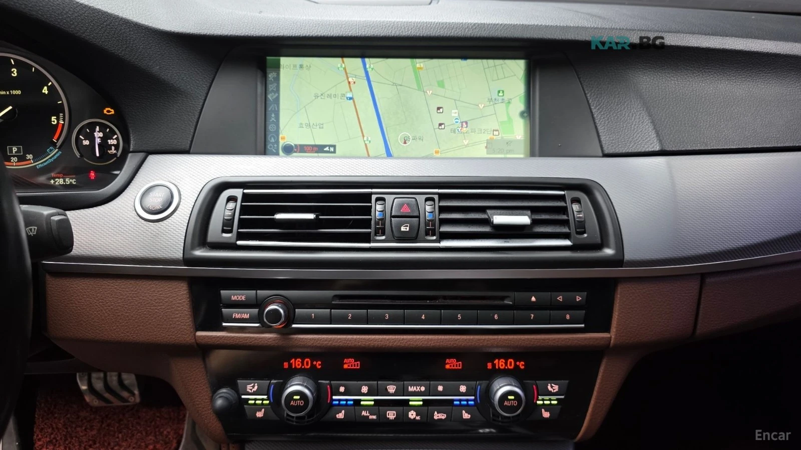 BMW 535 d / M PKG / HEADUP / ОБДУХ / ПОДГРЕВИ , снимка 13 - Автомобили и джипове - 55013976