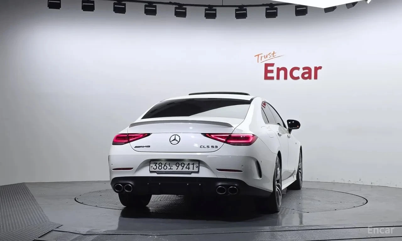 Mercedes-Benz CLS 53 AMG 4MATIC+ ОБДУХВАНЕ/ШИБИДАХ/ДИСТРОНИК/360 КАМЕРИ, снимка 4 - Автомобили и джипове - 56140032