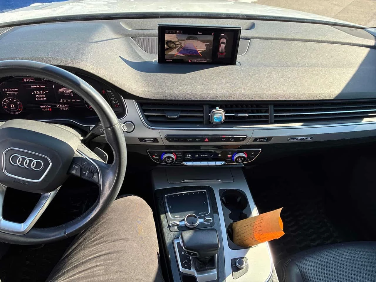 Audi Q7 * Progressiv * CARFAX * ОБДУХВАНЕ* ДИСТРОНИК*  - изображение 9