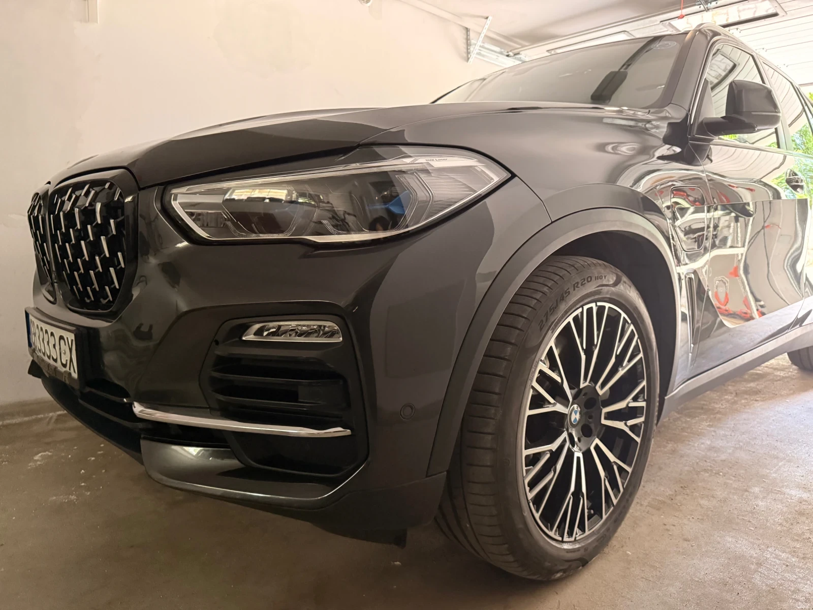 BMW X5 45e Завиващ заден мост