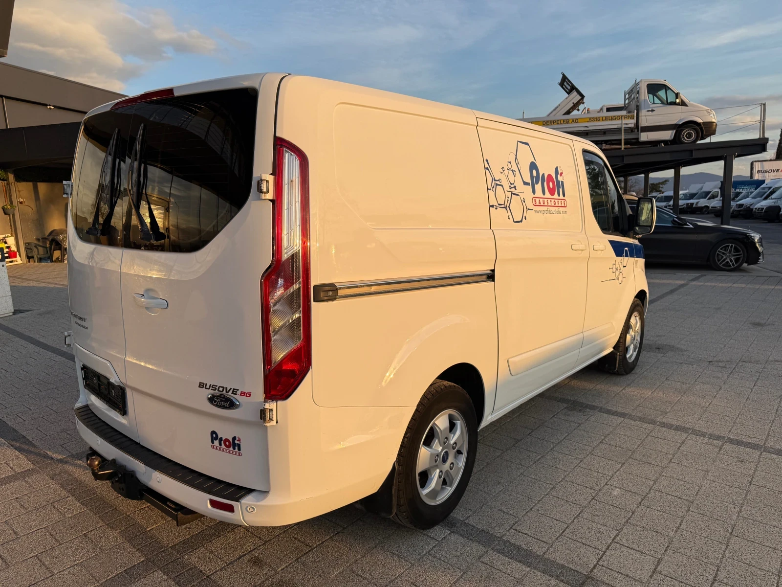 Ford Transit Custom 2.2TDCI 2 странични врати Климатик L1H1  - изображение 6