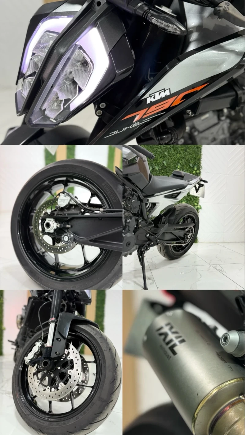 Ktm Duke Ktm Duke Naked Bike 790/105кс TOP !!!, снимка 13 - Мотоциклети и мототехника - 52805564