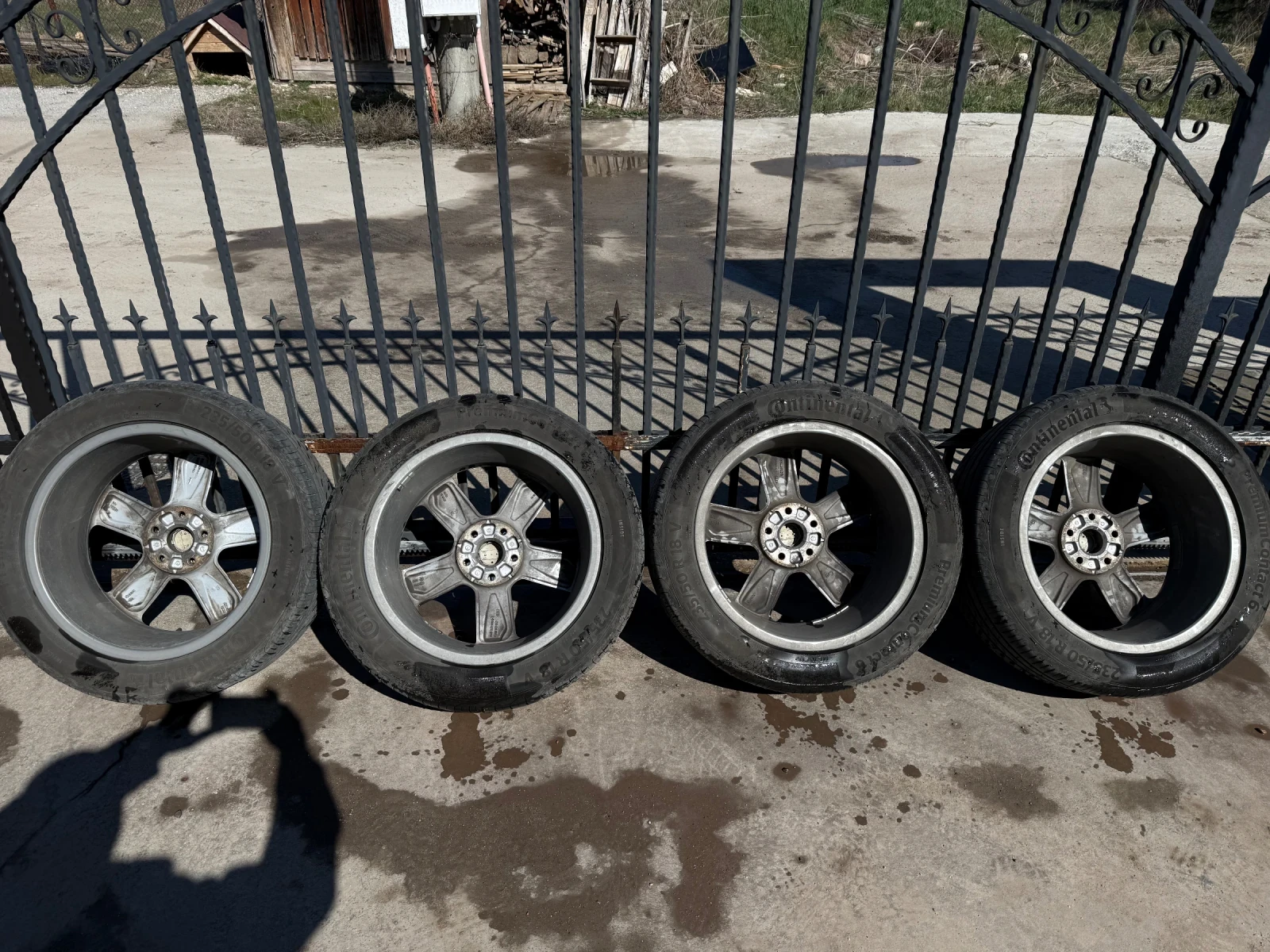Гуми с джанти Continental 235/50R18, снимка 2 - Гуми и джанти - 53867700