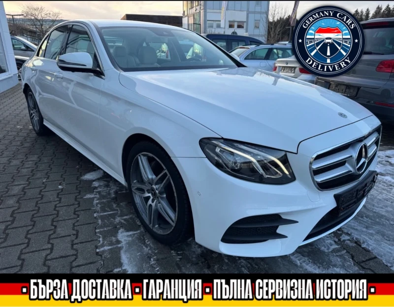 Mercedes-Benz E 220 AMG/4MATIC/Lim./360CAM/BURMESTER/LED, снимка 1 - Автомобили и джипове - 49361320