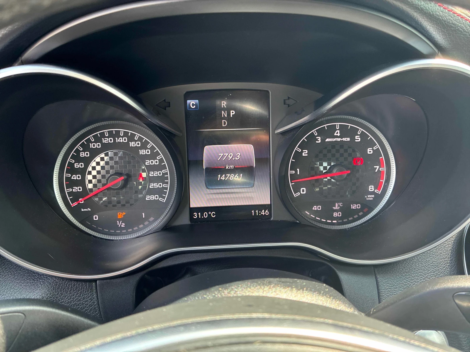 Mercedes-Benz AMG GT C * 43 * CARFAX * ЦЕНА ДО БГ, снимка 9 - Автомобили и джипове - 55972083