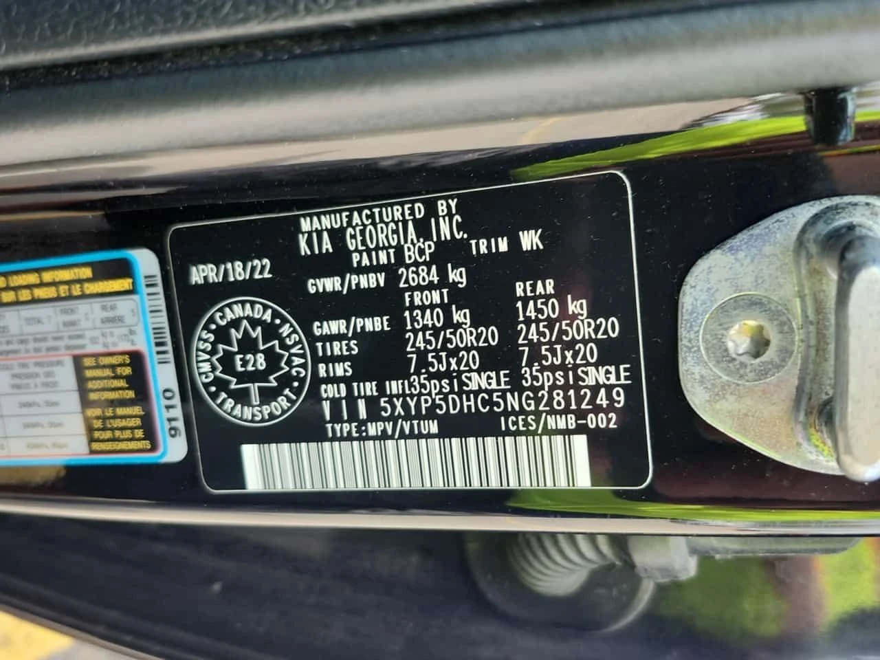 Kia Telluride * NIGHTSKY SX* , снимка 16 - Автомобили и джипове - 54970517