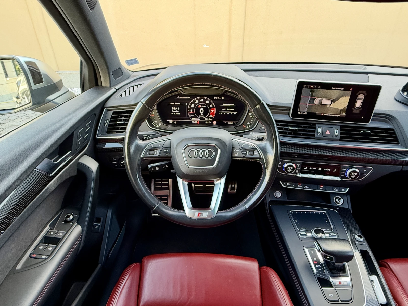 Audi SQ5 3.0 TFSI/360/Head-up/3D B&O/Панорама/Дигитално, снимка 6 - Автомобили и джипове - 55100793