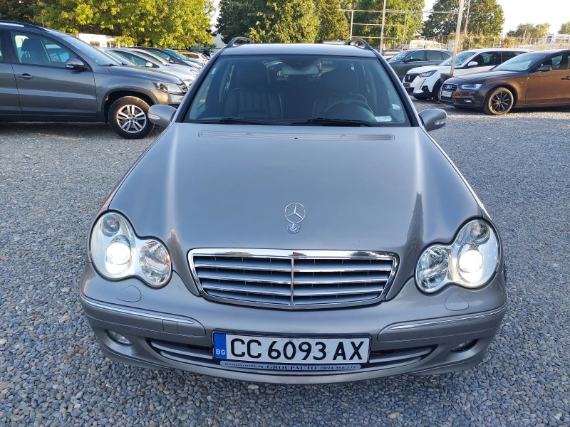 Mercedes-Benz C 220 2.2CDI-150к.с/АВТОМАТИК/НАВИГАЦИЯ/КОЖА!!!, снимка 2 - Автомобили и джипове - 47596148