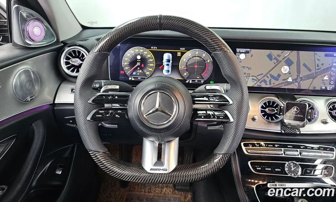 Mercedes-Benz E 300 DIGITAL / ОБДУХ / 360 / HUD / AMG PKG / AMG ВОЛАН, снимка 9 - Автомобили и джипове - 54556567